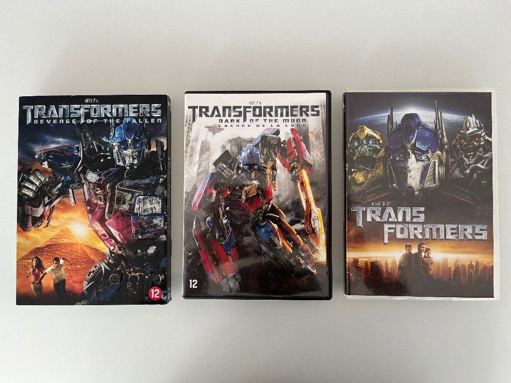 Transformers 1–3 DVD lot - Revenge of the Fallen slipcase, Gebruikt, Nederlands, Actie, Ophalen of Verzenden