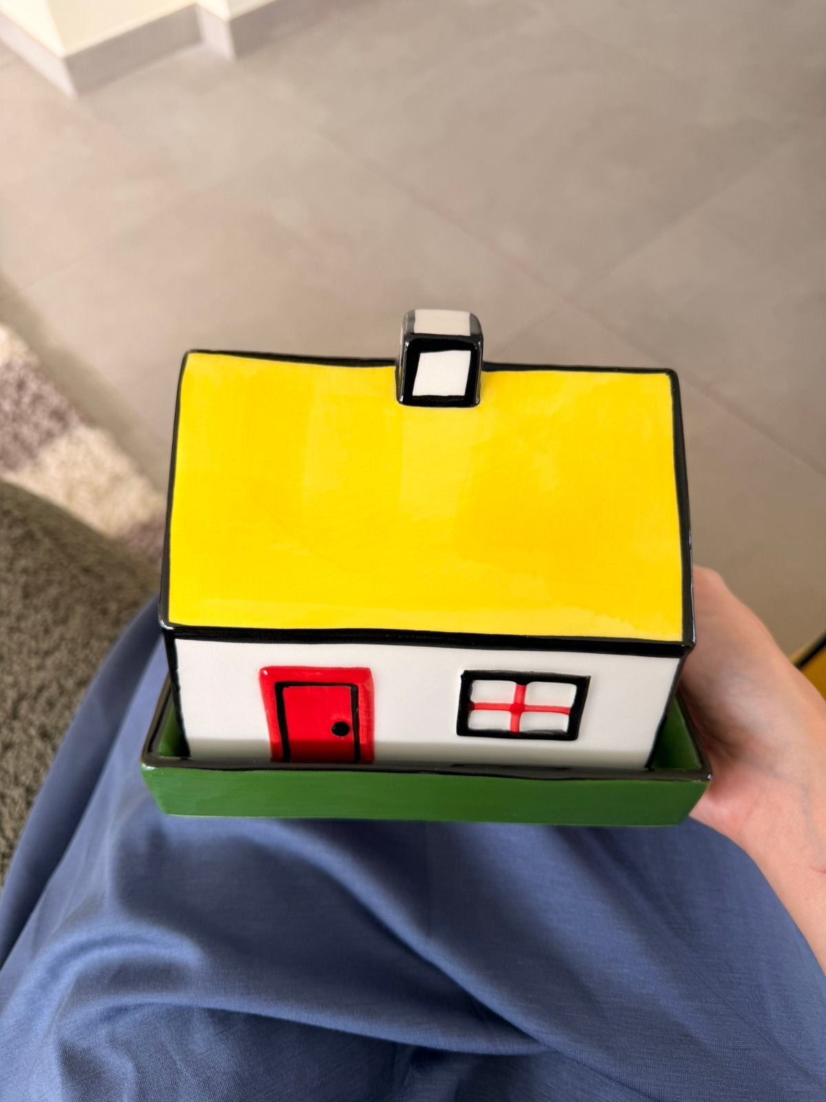 Boterhuisje - &klevering, Ophalen, Overige typen, Geel, Nieuw