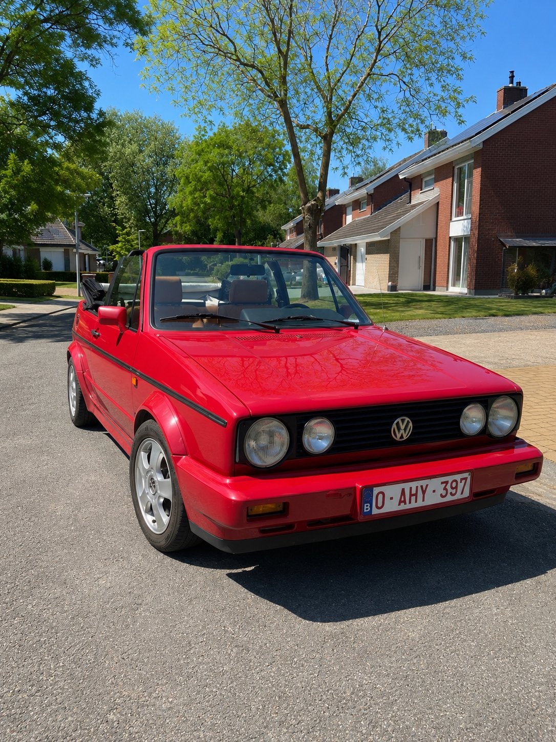 Volkswagen Golf Cabrio 1.8 Oldtimer ‘ 93, Autos, Volkswagen, Particulier, Golf, Essence, Cabriolet, 2 portes, Boîte manuelle, Rouge