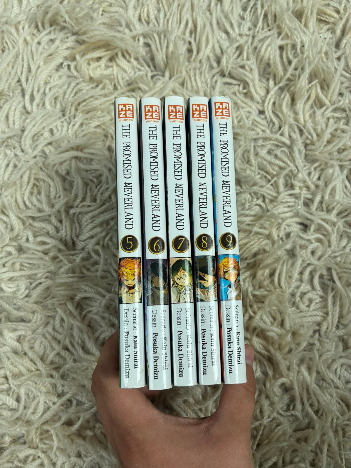 The promised neverland - tome 5-9, Livres, Enlèvement, Comme neuf