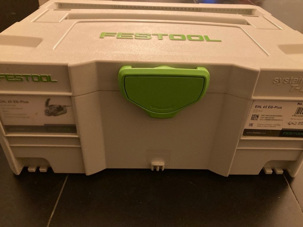 FESTOOL Rabot électrique EHL 65 EQ-Plus, Bricolage & Construction, Enlèvement, Comme neuf, Électrique