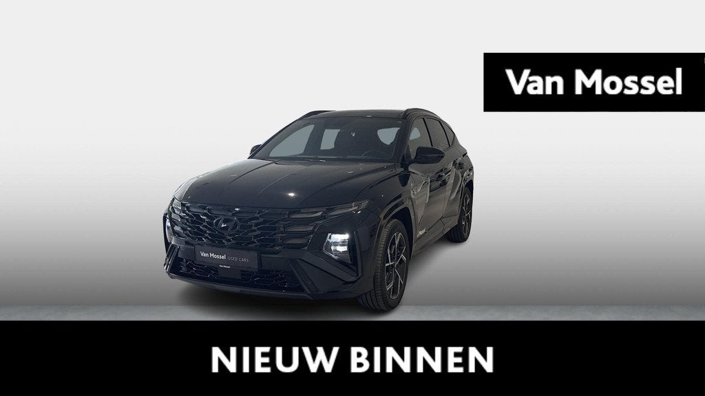 Hyundai Tucson 1.6 T-GDi Plug-in Hybrid Shine N-Line, Auto's, 4 cilinders, 1600 cc, Automatische klimaatregeling, Zwart