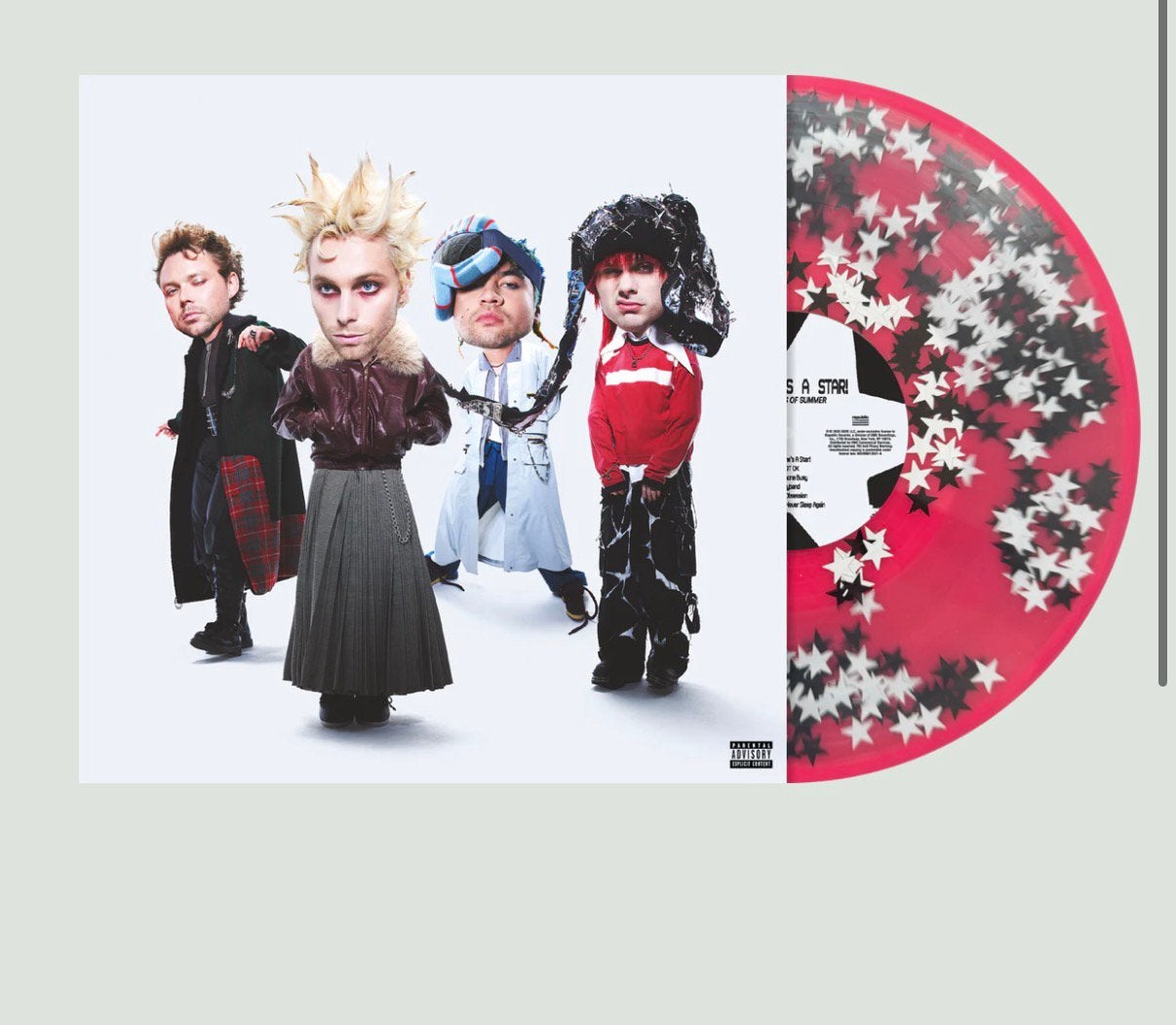 5SOS - Everyone's A Star vinyl CONFETTI FILLED, CD & DVD, Vinyles | Pop, Envoi