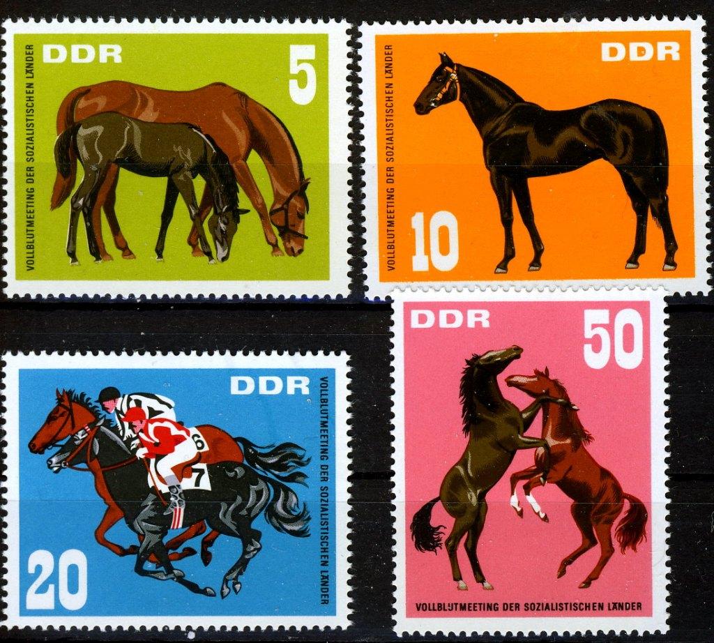 DDR 1967 - nr 1302 -1305 **, Postzegels en Munten, Postzegels | Europa | Duitsland, Verzenden, DDR, Postfris