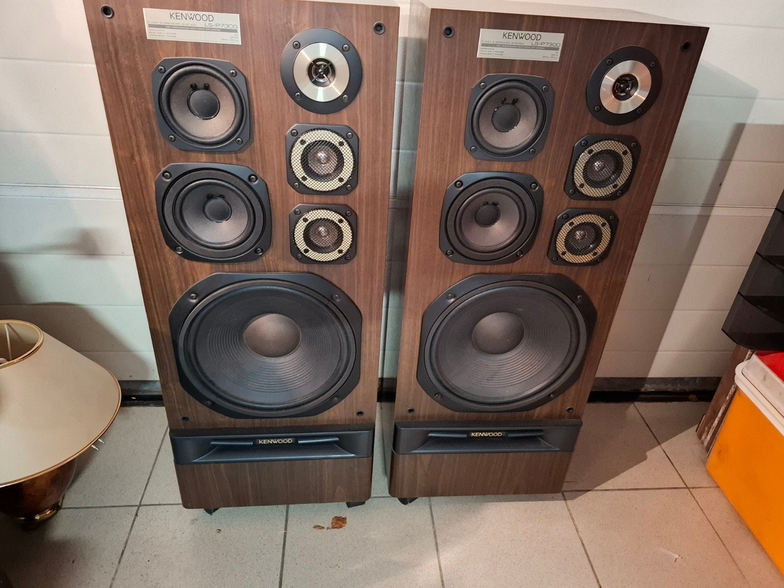 prachtige luidsprekers Kenwood zeldzaam te vinden, Audio, Tv en Foto, Ophalen