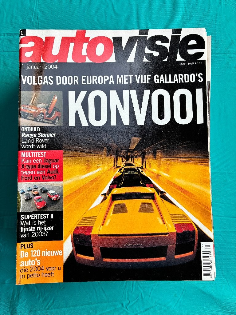 Autovisie - complete jaargang 2004, Boeken, Ophalen of Verzenden, Gelezen