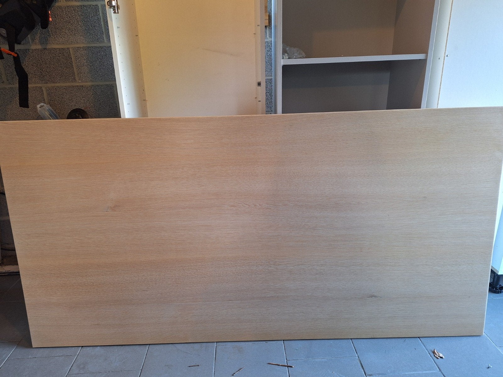 table chêne massif sans pieds, Ophalen