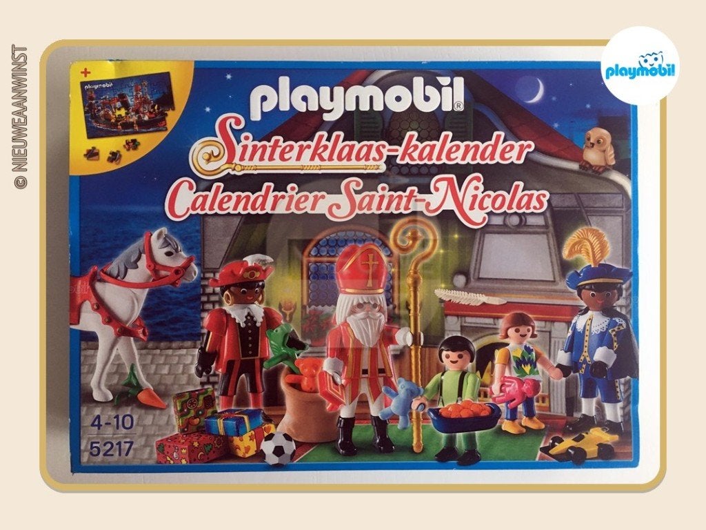 Playmobil 5217 - Sinterklaas en Piet kalender - NIEUW!, Verzenden, Nieuw