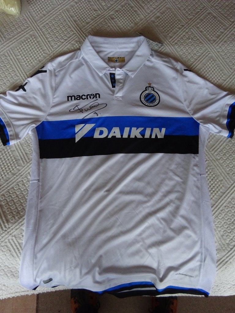 Gesigneerd voetbalshirt Timmy Simons, Ophalen of Verzenden, Nieuw
