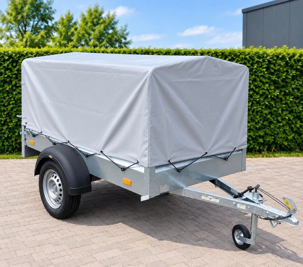 Gesloten aanhangwagen te koop bree €980, Enlèvement, Neuf