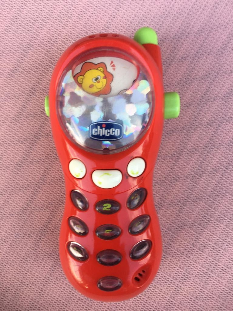 SPEELGOED GSM CHICCO ZO GOED ALS NIEUW, Ophalen of Verzenden, Zo goed als nieuw, Met geluid