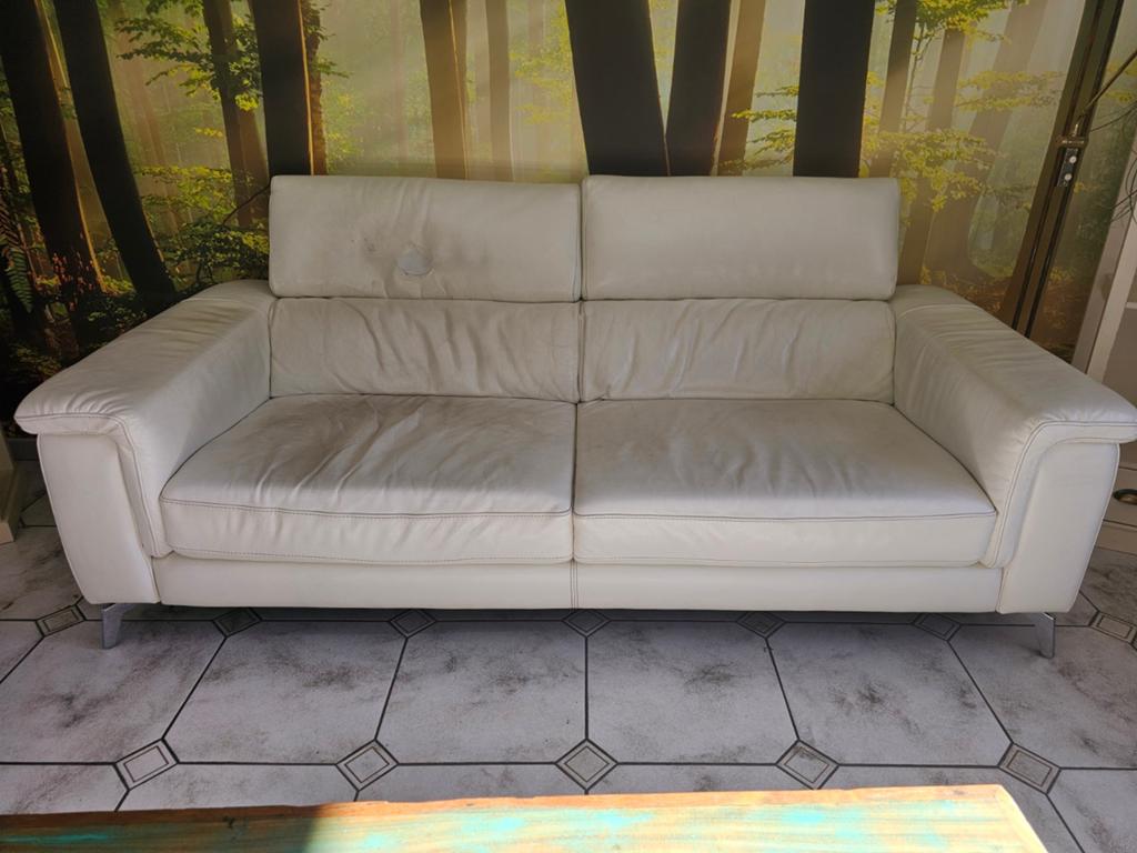 Leren designzetel, Ophalen