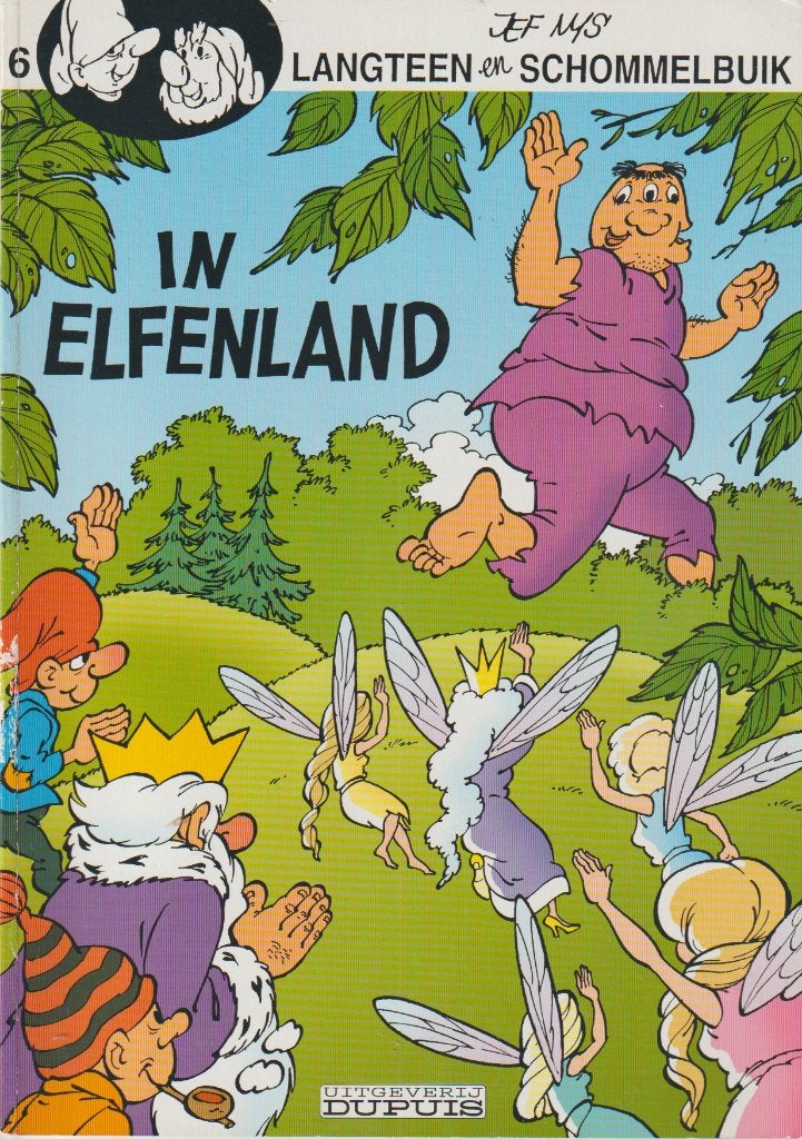 Strip - Langteen en Schommelbuik nr. 6 - In Elfenland., Verzenden