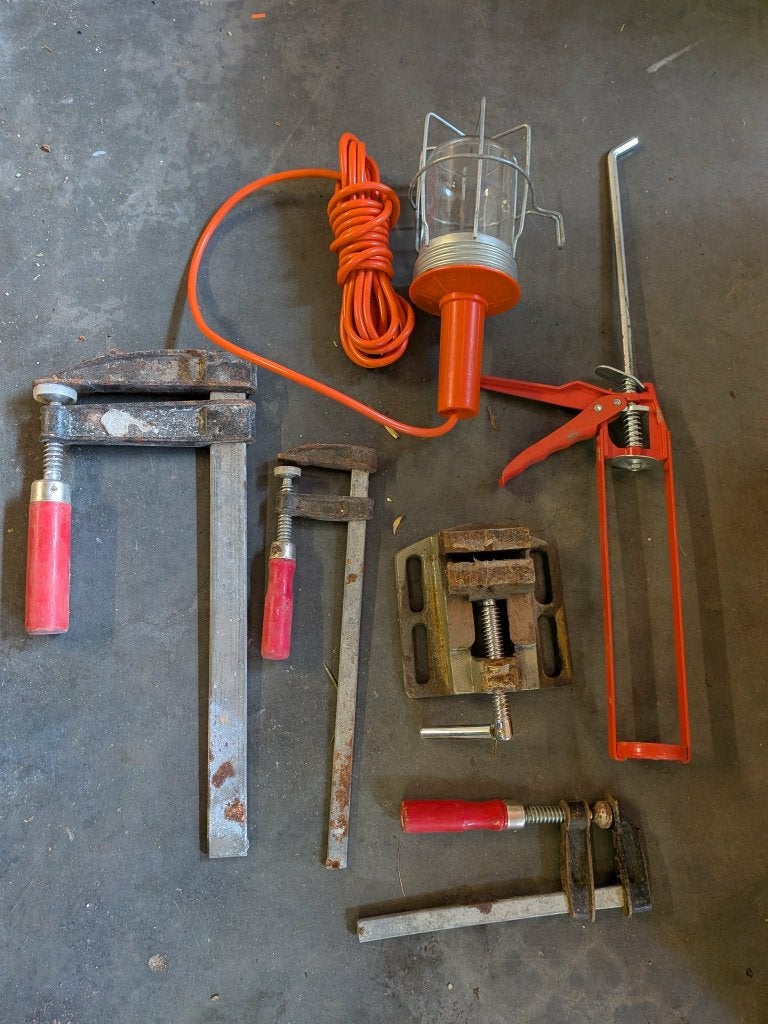 Lot gereedschap, Ophalen, Gebruikt