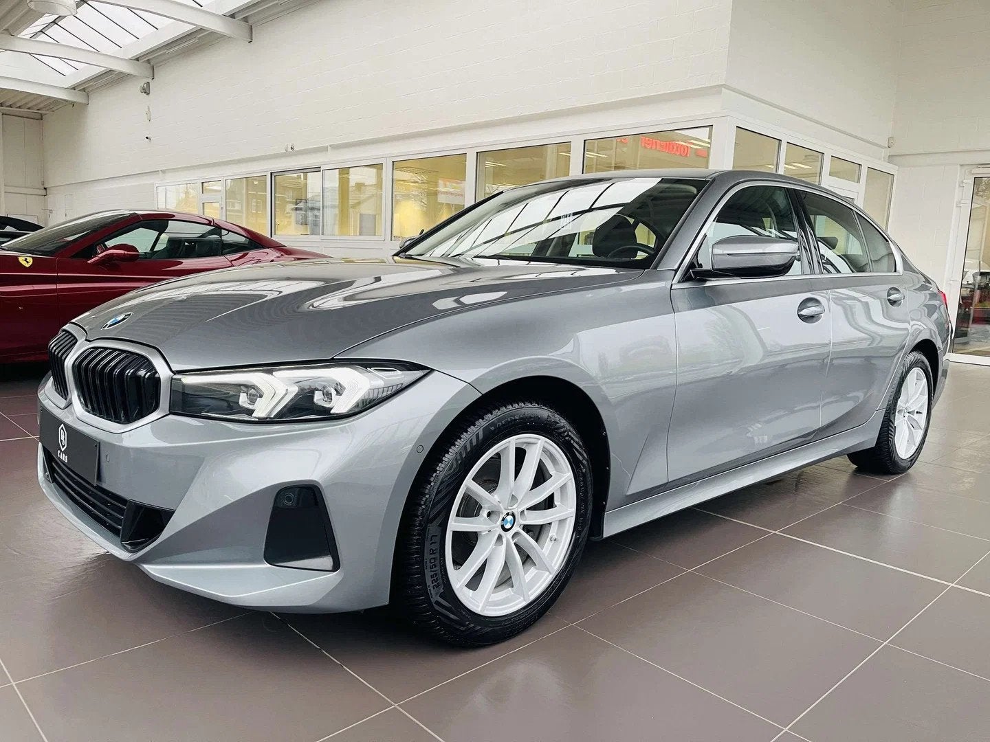 BMW 3 Serie 316 dA MHEV * GARANTIE + LED + GPS + CUIR *, Auto's, 4 deurs, 122 pk, 4 cilinders, Leder