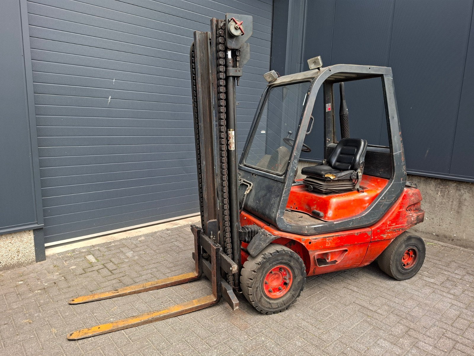 Linde H25D diesel heftruck clark, Ophalen, Diesel, Heftruck