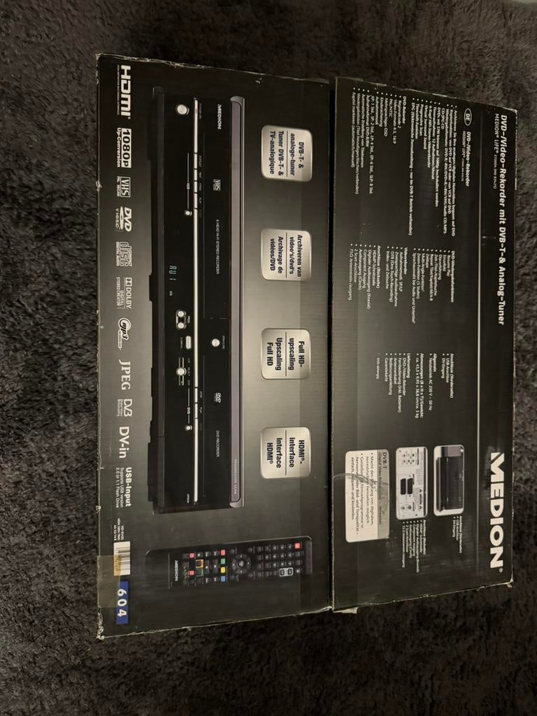 Dvd/video recorder Medion, Audio, Tv en Foto, Ophalen, Zo goed als nieuw
