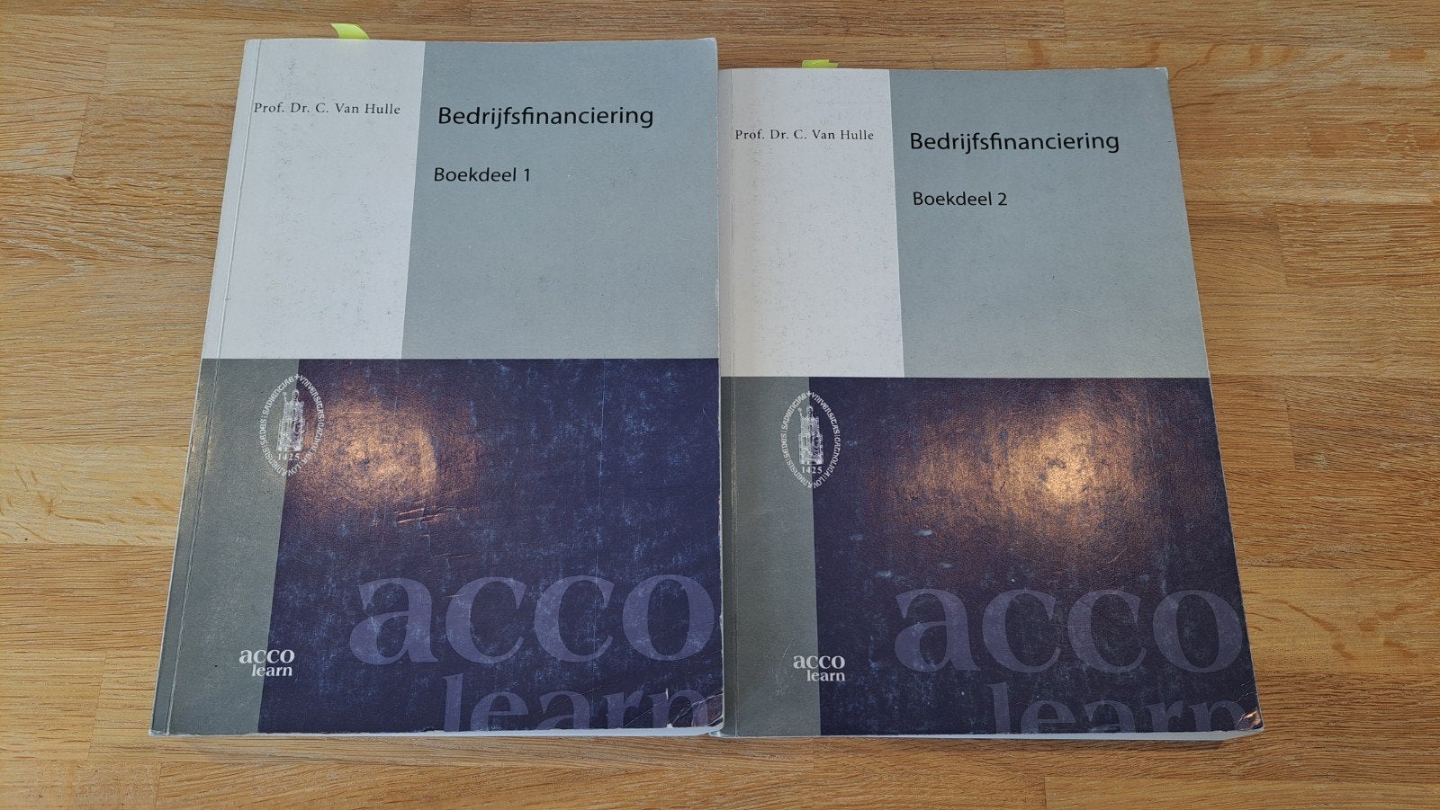 Bedrijfsfinanciering, Boeken, Ophalen