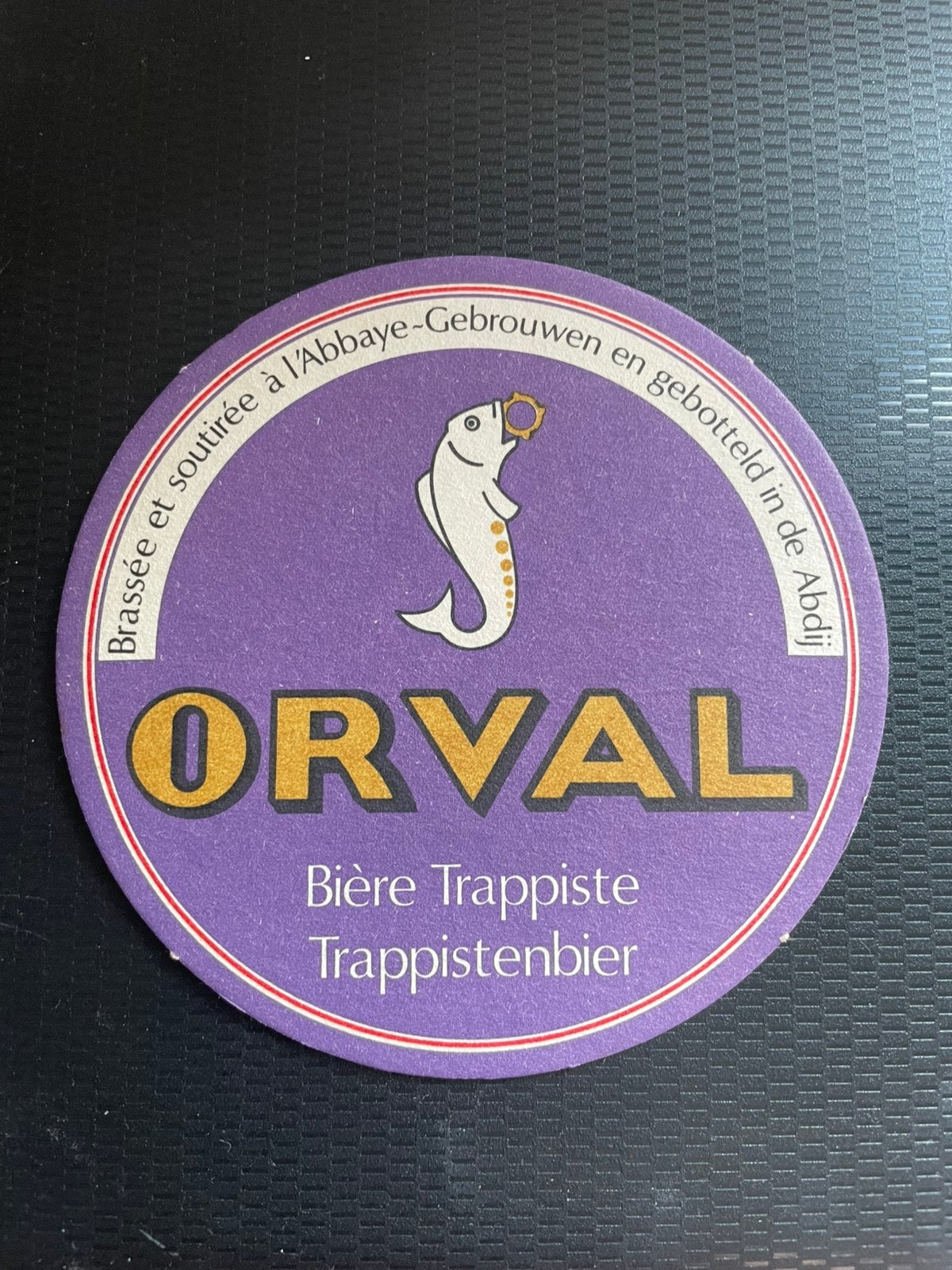 Tapis à bière Orval, Collections, Marques de bière, Enlèvement ou Envoi, Comme neuf