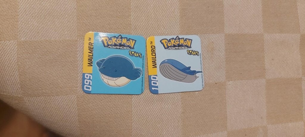 magneten speelgoed pokemon Wailmer Wailord staks 2003, Kinderen en Baby's, Speelgoed | Educatief en Creatief, Ophalen of Verzenden
