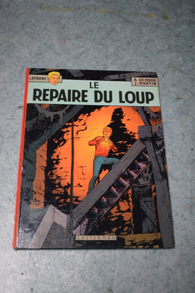 BD lefranc bande dessinée le repaire du loup 1974, Enlèvement ou Envoi, Comme neuf