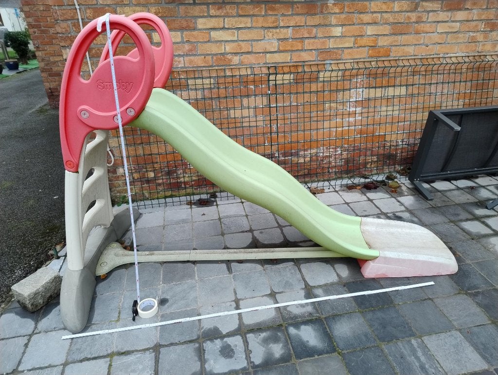 glijbaan smoby 1,45 h, Kinderen en Baby's, Ophalen, Gebruikt, Glijbaan
