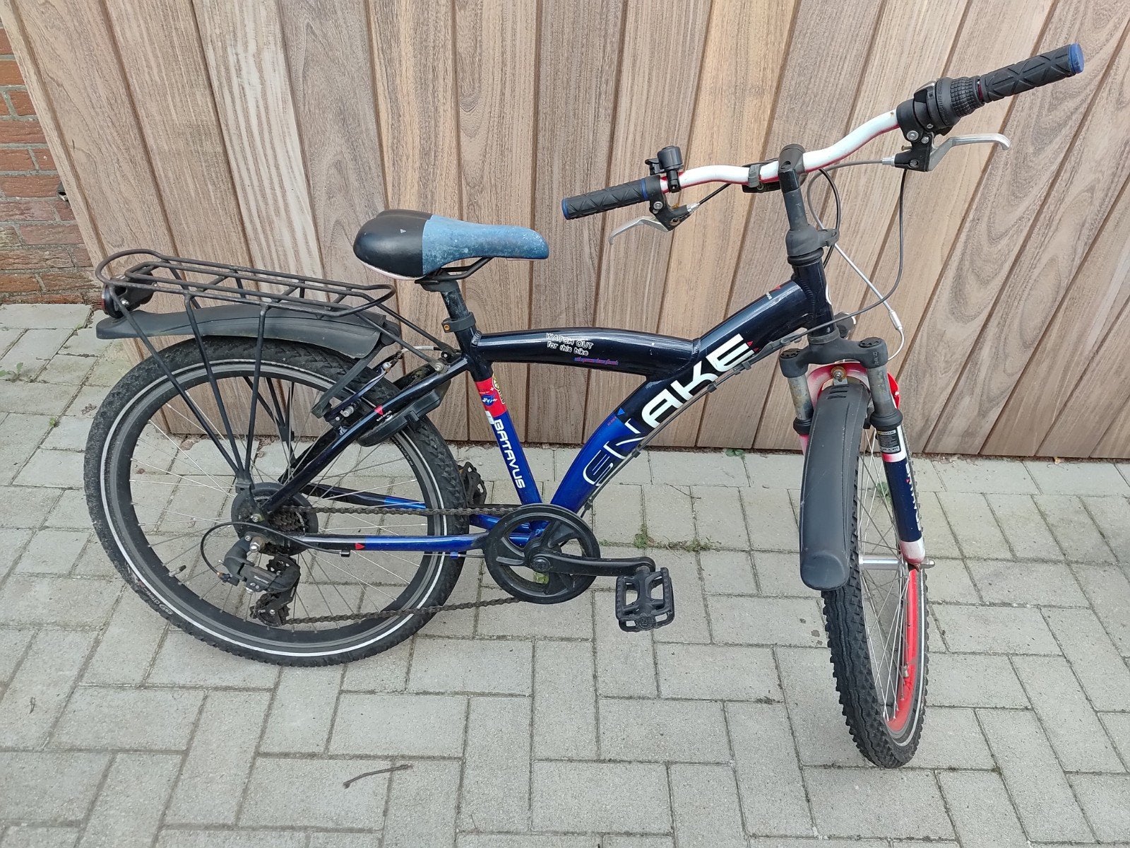 Kinderfiets 24", Ophalen