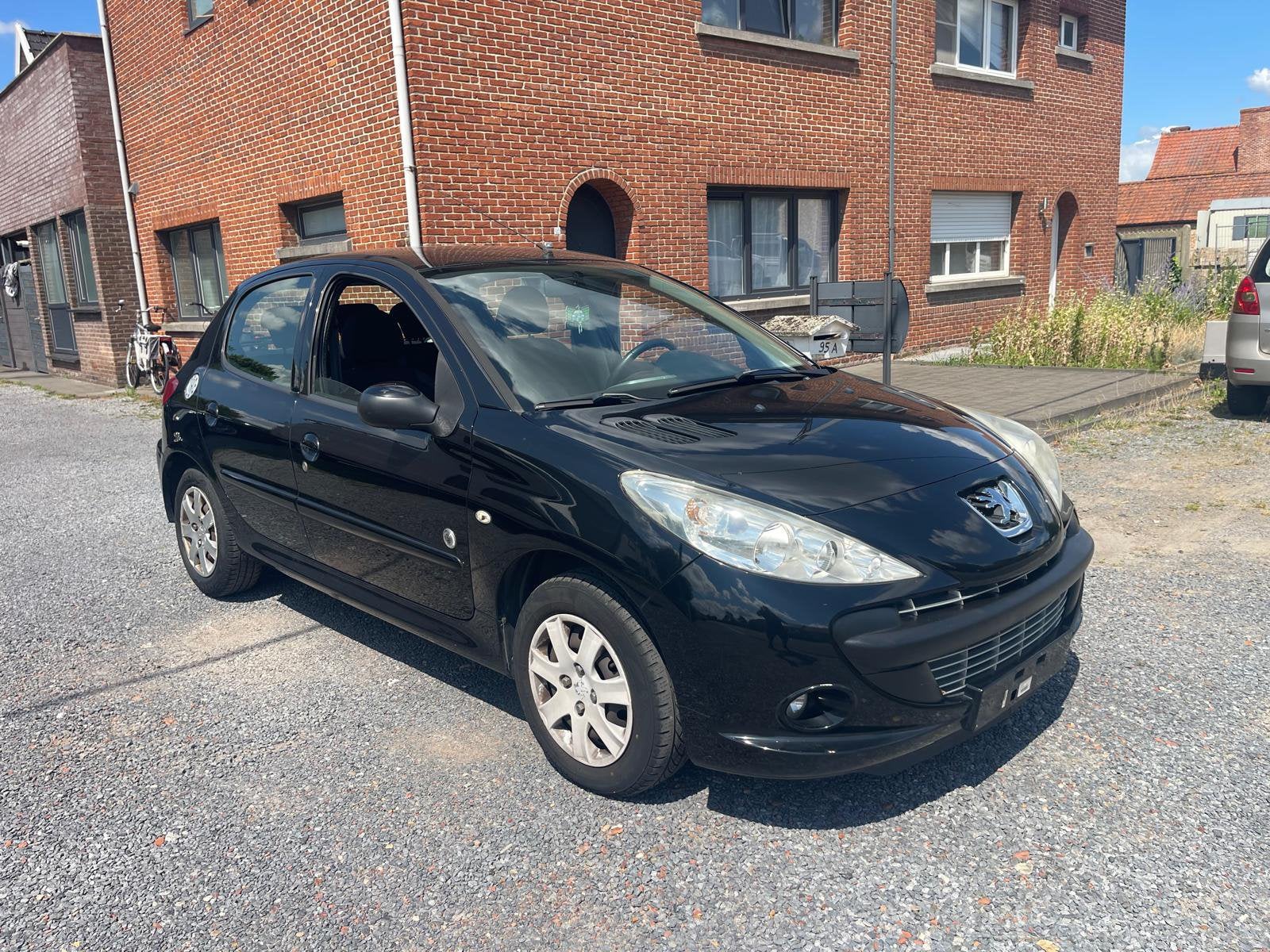 Peugeot 206 + 1.1i Generatie, benzine, Airco,.., Auto's, Voorwielaandrijving, Euro 5, Zwart, 44 kW