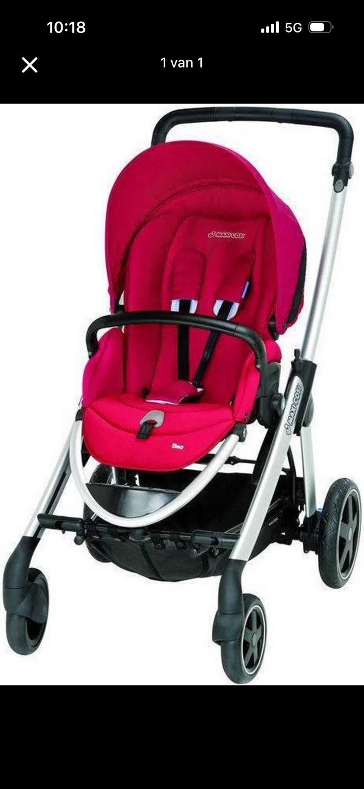 Buggy maxi cosi, Kinderen en Baby's, Buggy's, Ophalen, Zo goed als nieuw, Maxi-Cosi