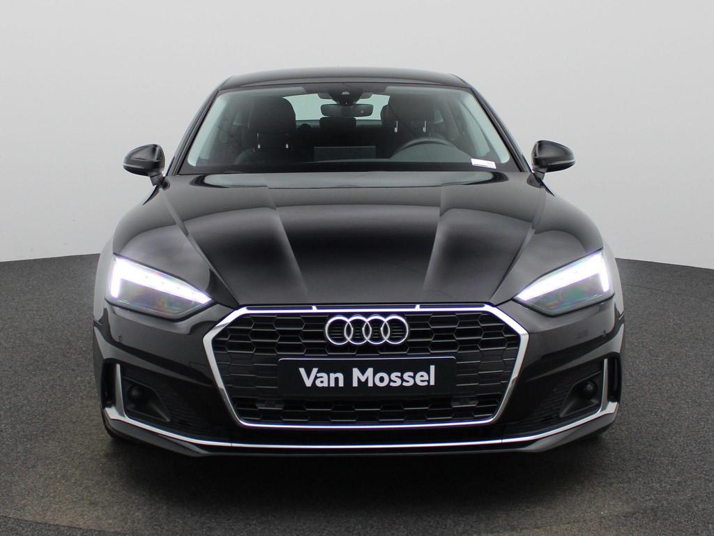 Audi A5 Sportback 30 TDI S tronic Bus Ed Advanced NAVI | CAM, Auto's, Audi, Stof, Gebruikt, Zwart, 4 cilinders