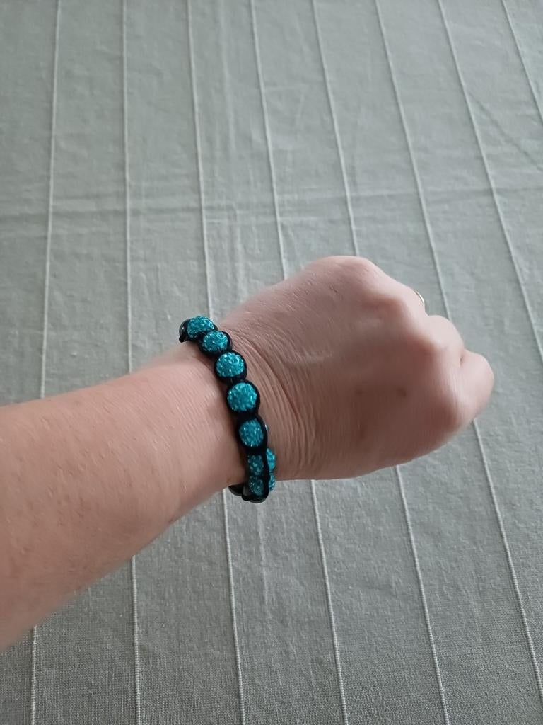 Bracelet Shamballa, Enlèvement ou Envoi, Comme neuf, Avec strass