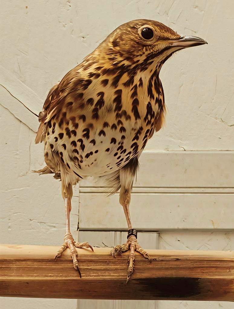 Zanglijster poppen, Dieren en Toebehoren, Vogels | Overige Vogels, Wildzangvogel, Vrouwelijk, Geringd