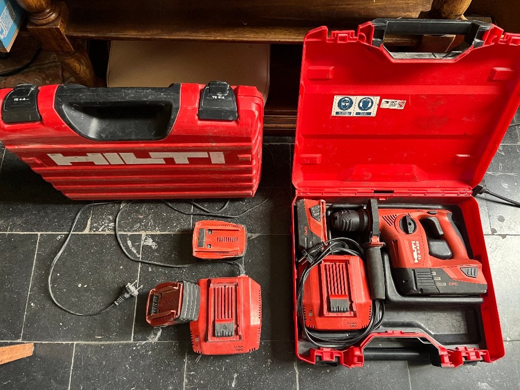 HILTI TE4 & TE2, 600 watts ou plus, Mécanisme de percussion, Enlèvement, Utilisé