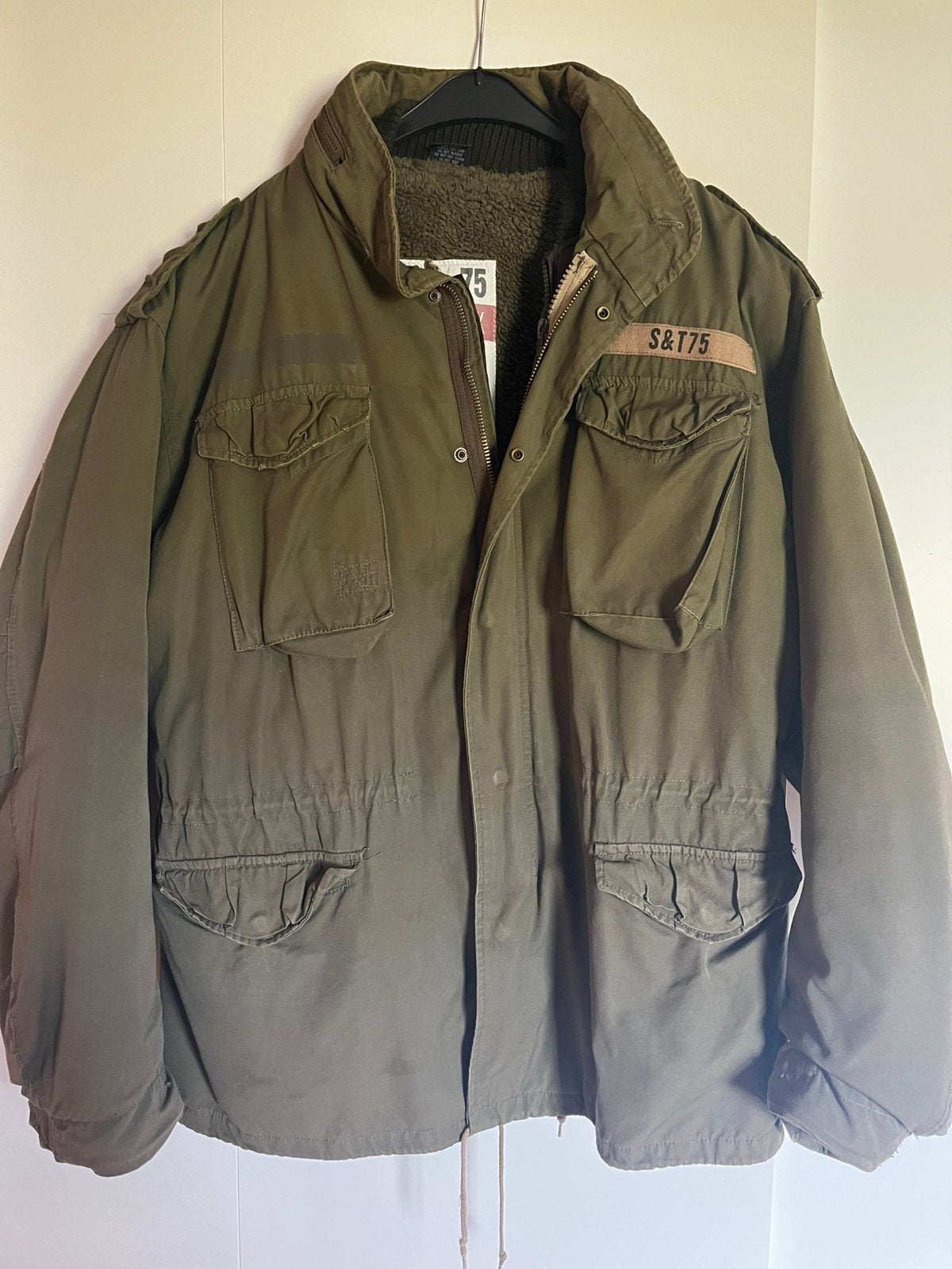 SURPLUS TEX S&T75 winter jacket Oliv, Ophalen of Verzenden, Zo goed als nieuw, Maat 56/58 (XL)