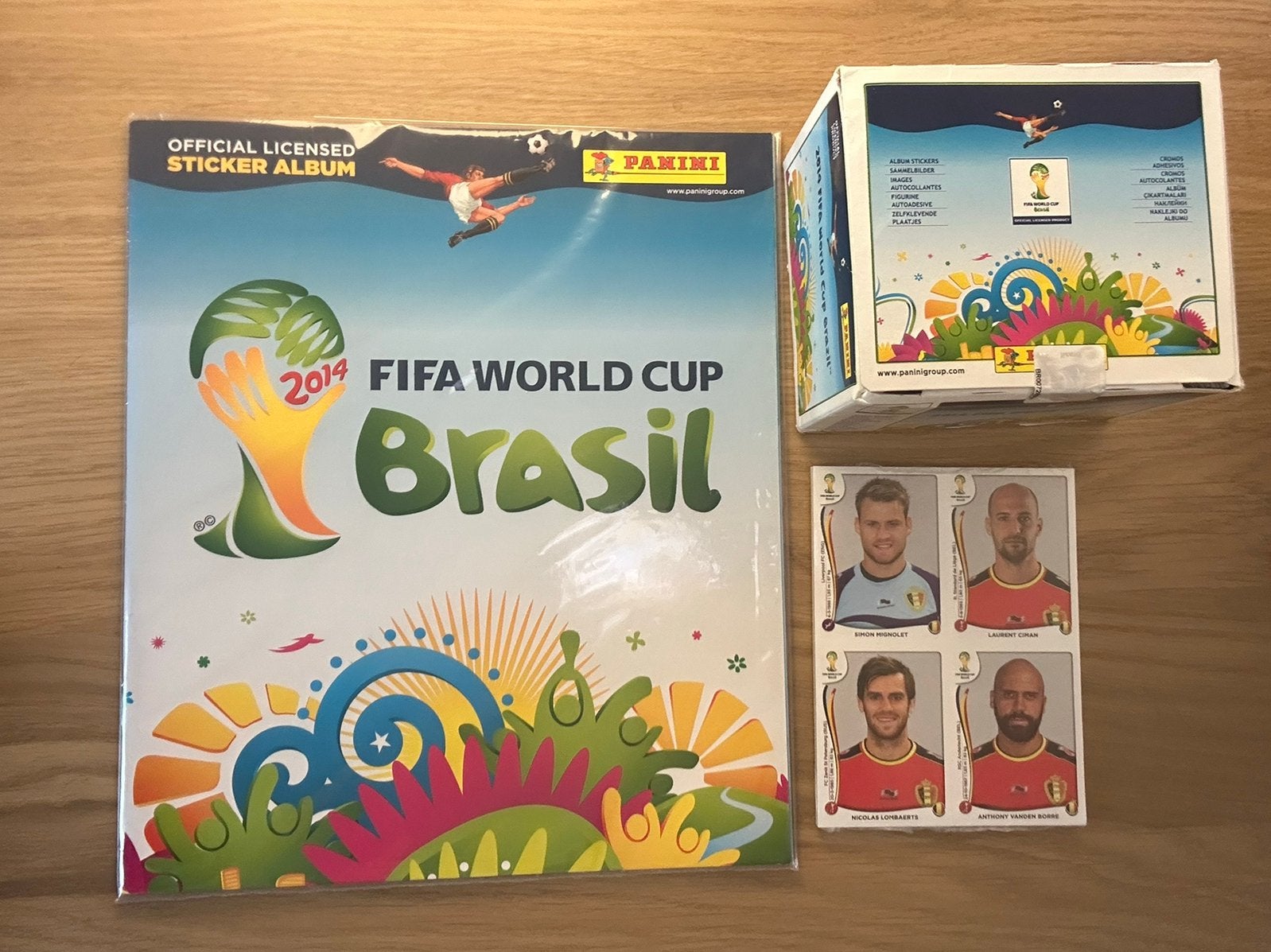Brazil 2014 Panini World Cup sealed 100 packs en album, Verzamelen, Stickers, Nieuw, Sport, Ophalen