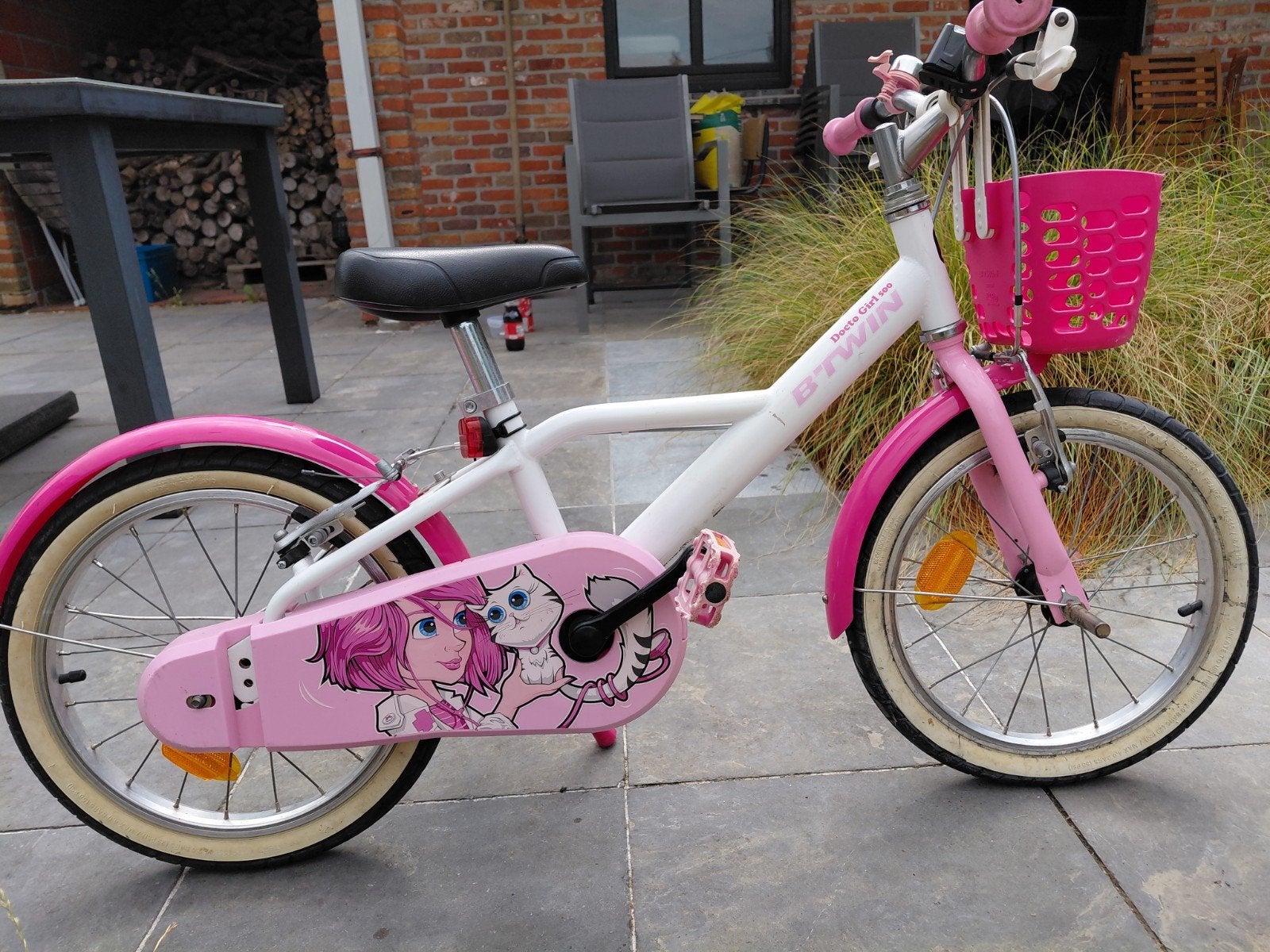 kinderfiets te klein geworden, Ophalen