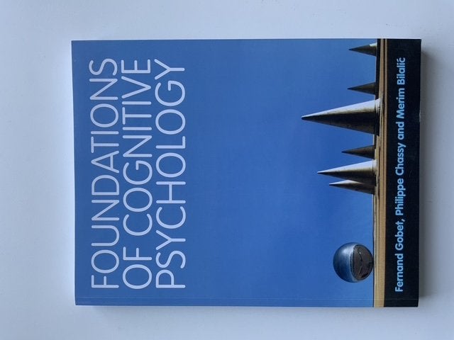 Fondements de la psychologie cognitive, Enlèvement, Comme neuf, Psychologie cognitive, Gobet, Chassy & Bilalic