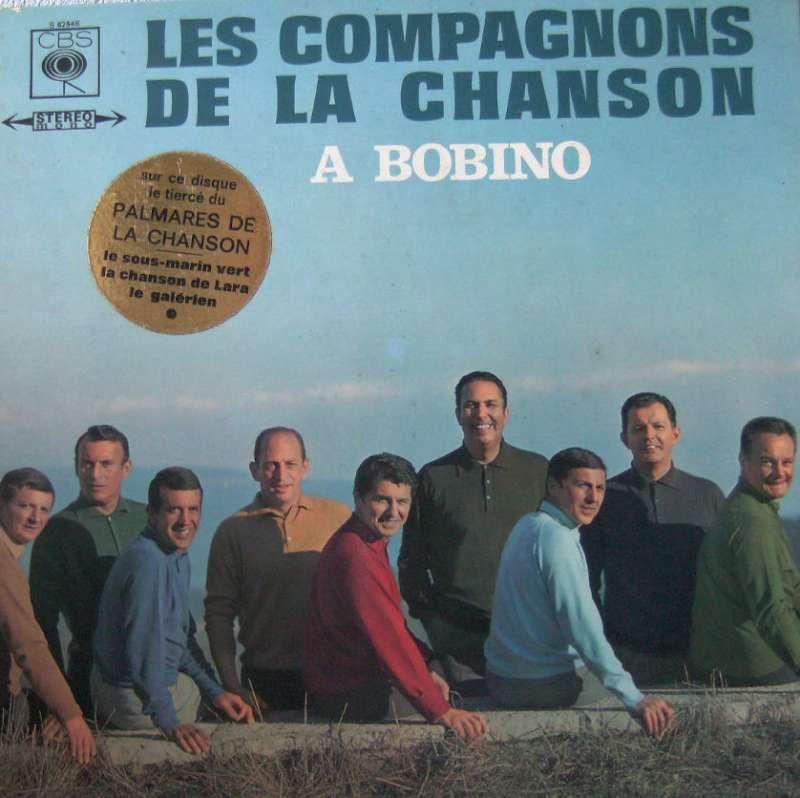 LP Les Compagnons de la Chanson - live à Bobino, Complilatie, Ophalen of Verzenden, Zo goed als nieuw, 12 inch