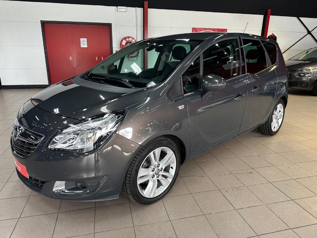 Opel Meriva Meriva 1.4 Turbo Ultimate Plus Edition*BENZINE, Voorwielaandrijving, Euro 5, Zwart, Leder en Stof