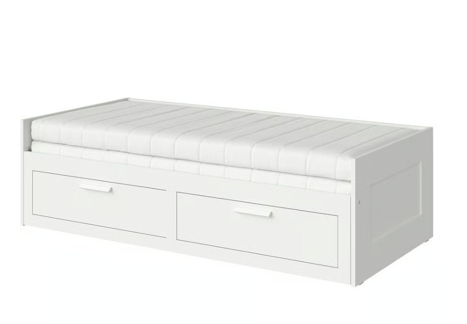 BRIMNES + Matelas NEUF Lit banquette 1p ou 2p (structure), Maison & Meubles, Lit banquette, Enlèvement ou Envoi, Comme neuf, 80 cm