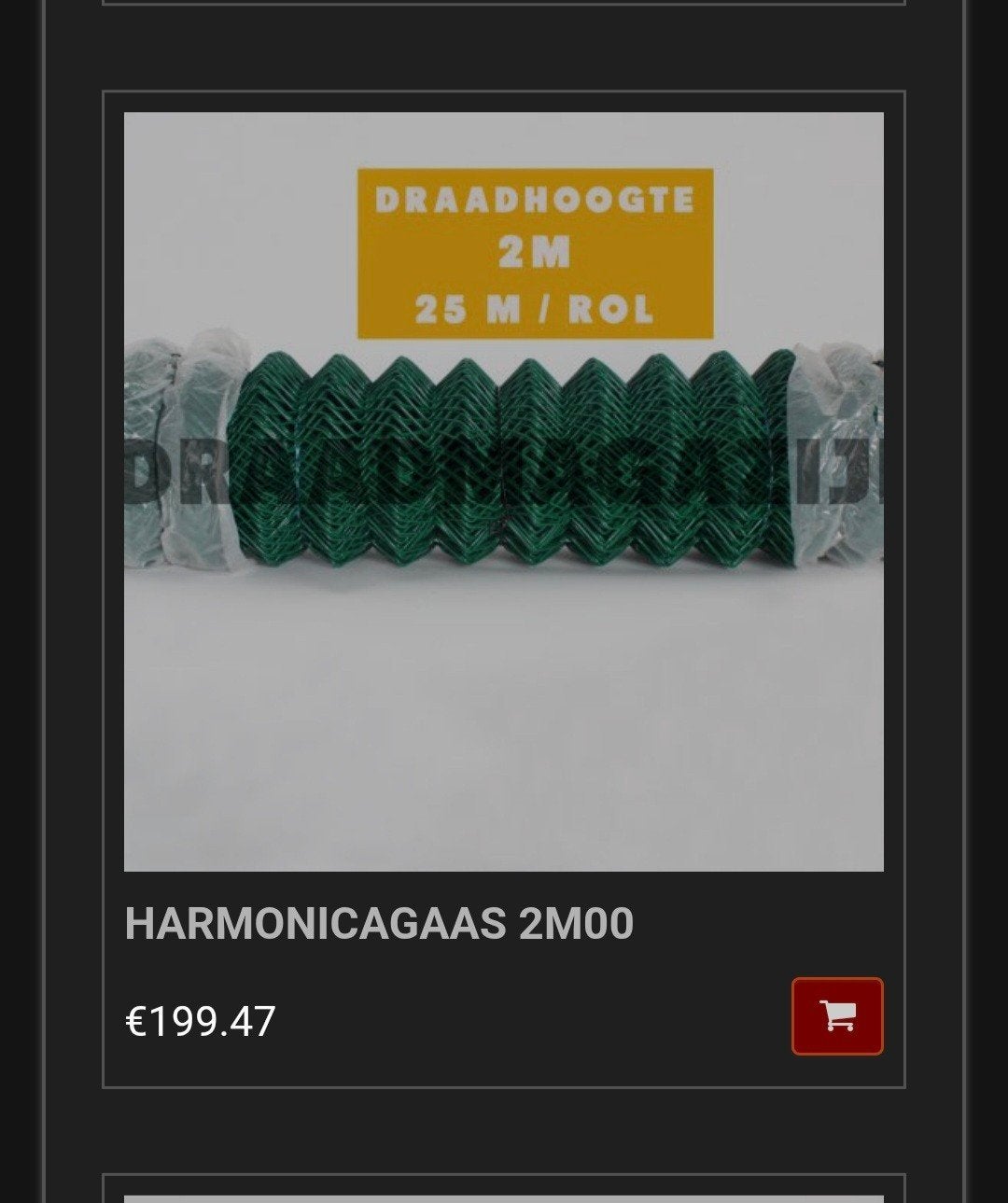 Rol draad te koop, Ophalen, Draad