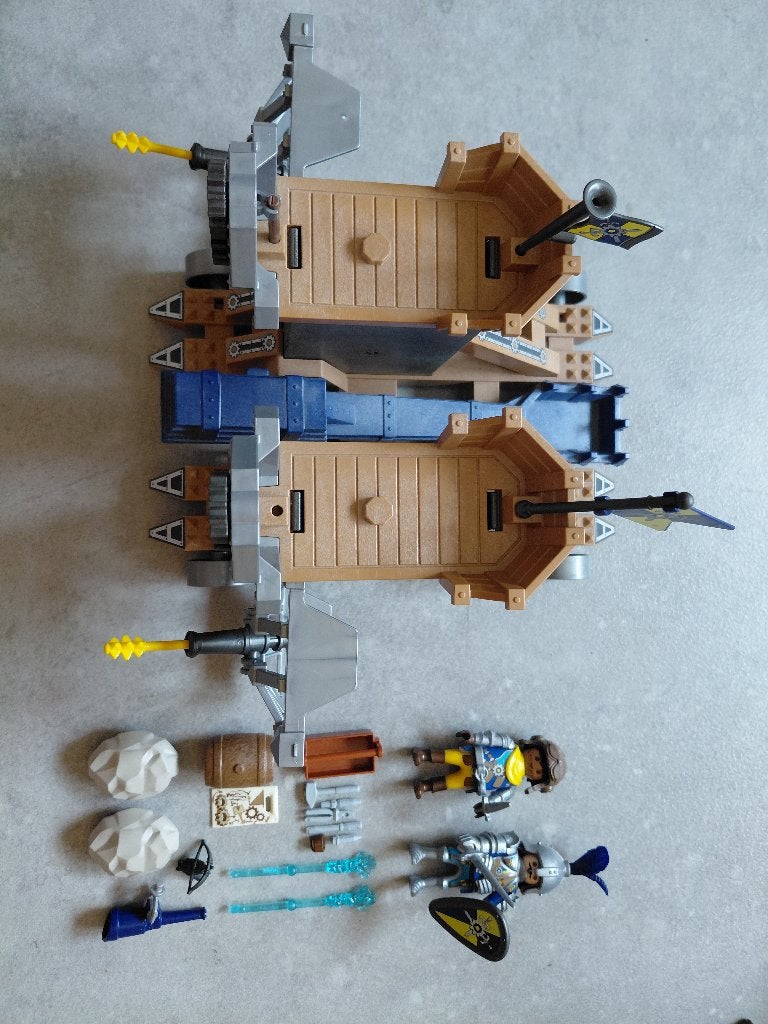 Playmobil Novelmore - Mobiel katapultfort, Comme neuf, Kit complet, Enlèvement, Autres types