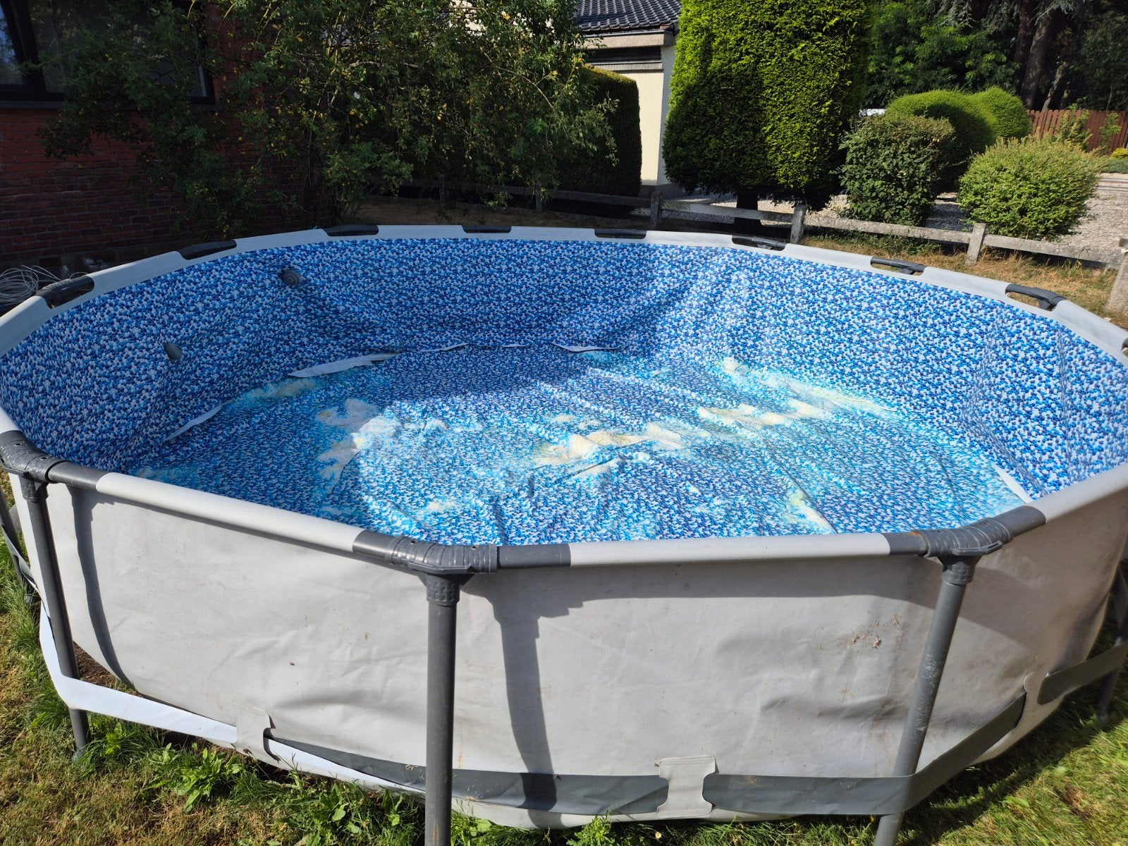 zwembad, Jardin & Terrasse, Piscines, Utilisé, Piscines hors sol, 80 à 120 cm, 200 à 400 cm, 200 à 300 cm, Rond, Enlèvement