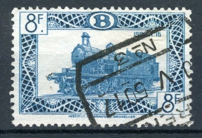 (B) TR312 estampillé 1949 - Locomotives diverses - 1, Envoi, Affranchi, Oblitéré