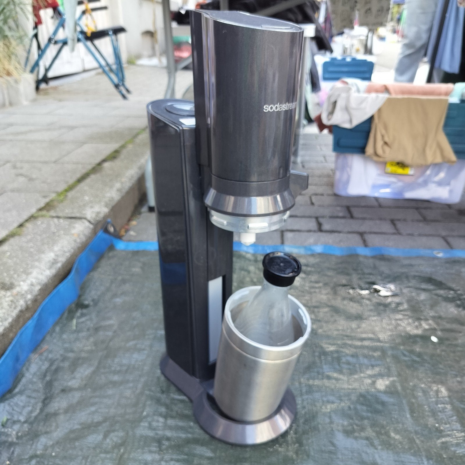 soda stream met glazen fles, Elektronische apparatuur, Bruiswatermachines, Ophalen