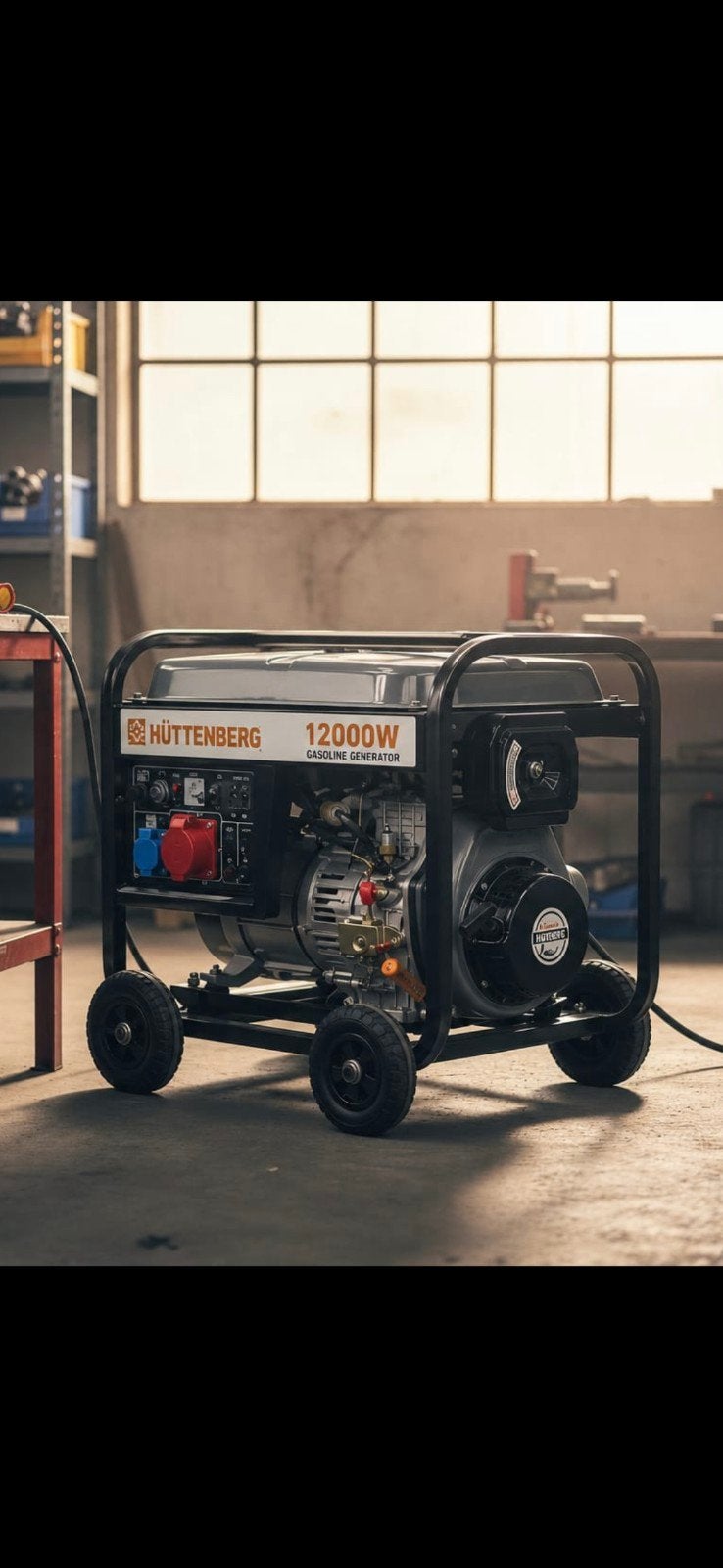 Stroomgroep/generator Diesel 12000w 15kva gratis bezorging, Dieselolie, Geluidgedempt, Nieuw, Ophalen of Verzenden