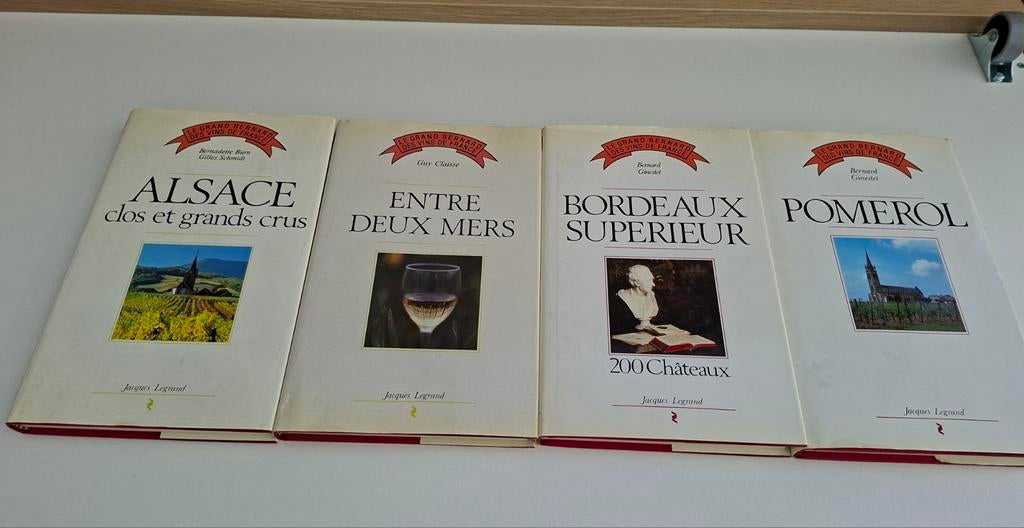 Lot livres Vins de France, Collections, Vins, France