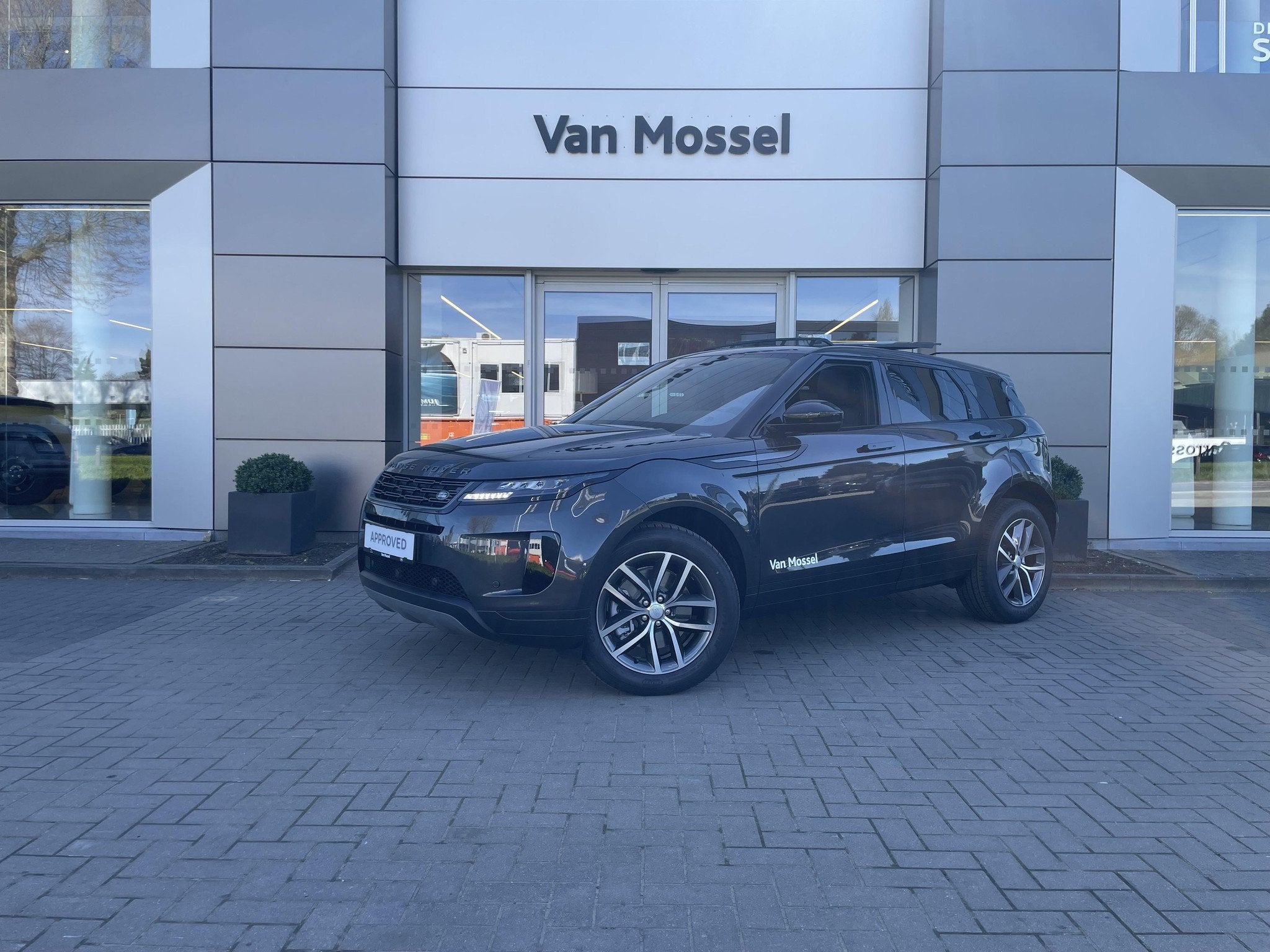 Land Rover Range Rover Evoque P160 S FWD Auto. 26.5MY, Auto's, Land Rover, Gebruikt, Zwart, Lederen bekleding, Leder