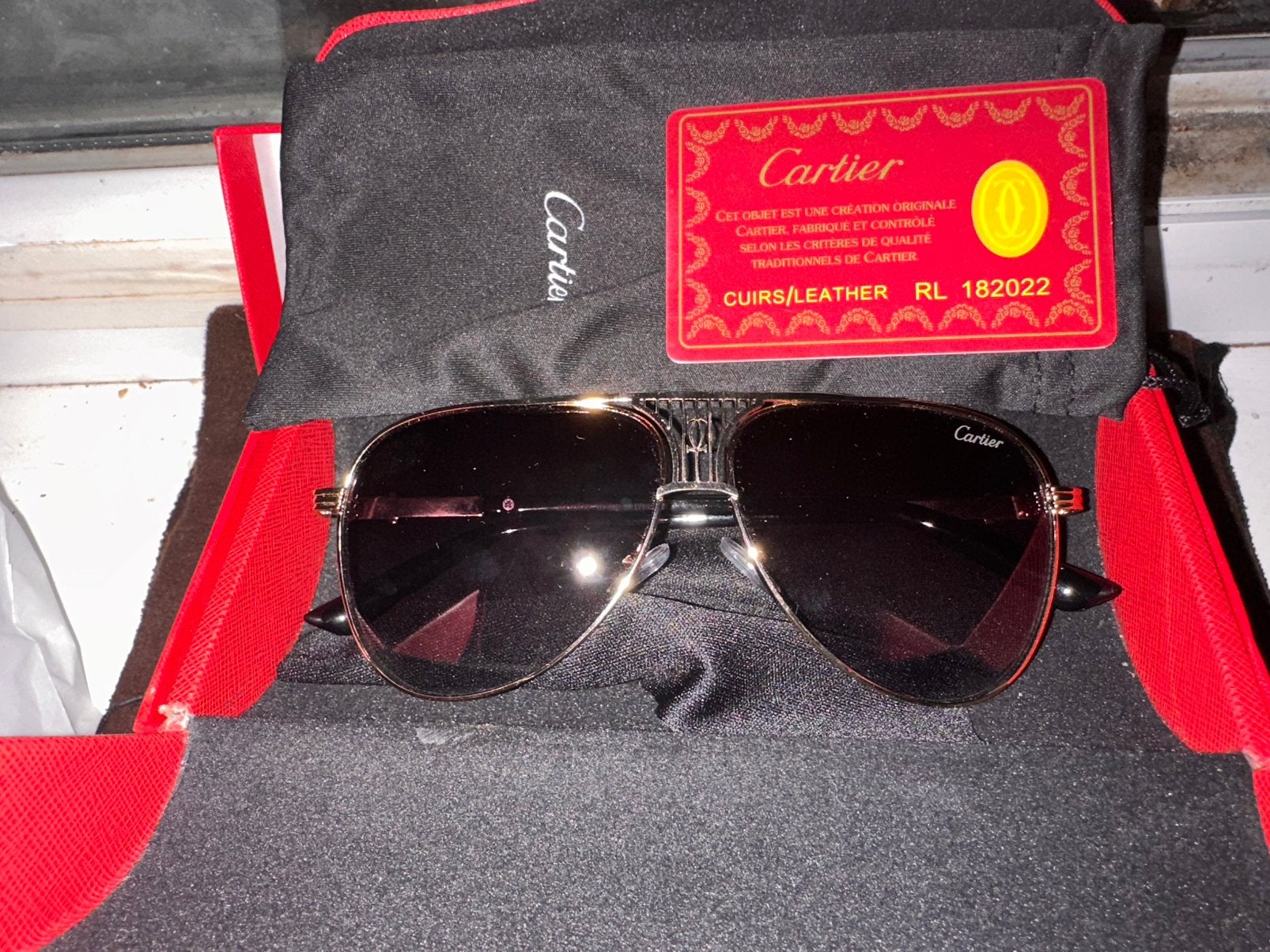 Cartier bril Men nieuwestaat nooit gebruikt!!, Handtassen en Accessoires, Ophalen, Zo goed als nieuw, Bril