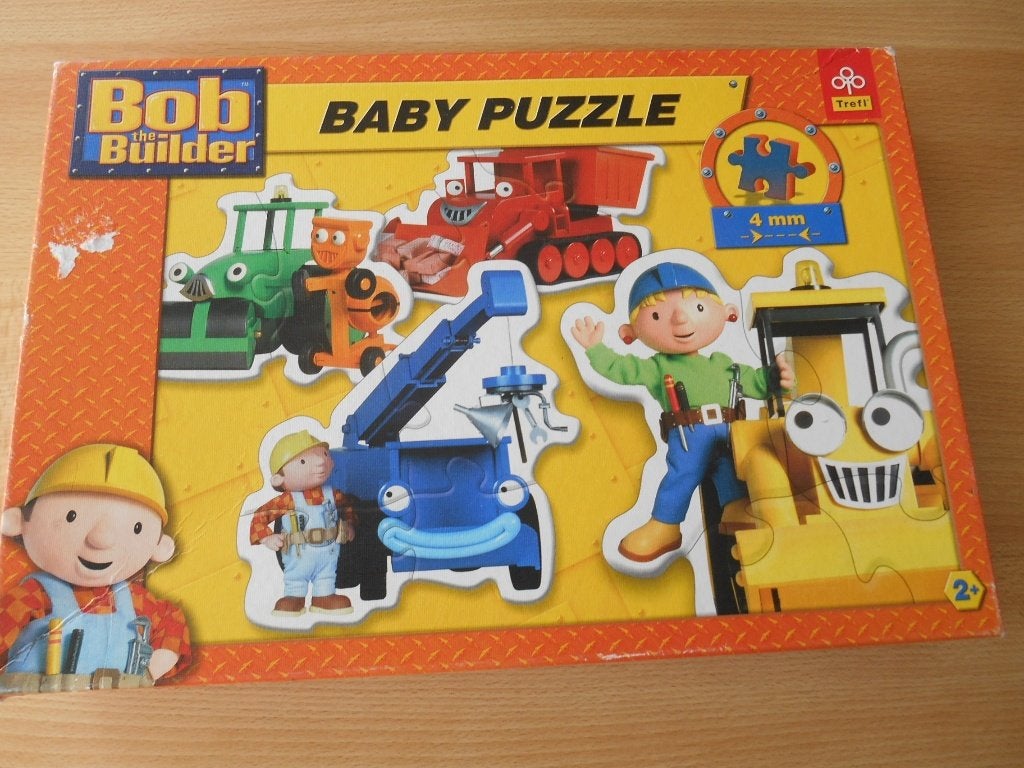 bob de bouwer baby vormen puzzel, Kinderen en Baby's, Ophalen of Verzenden, Zo goed als nieuw